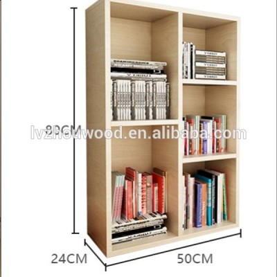 General Use and Solid Wood Style Exclusive Wooden Book Display Shelf